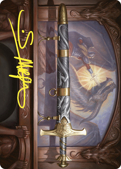 Ancestral Blade (Signed)\nArt Series: Commander Masters - Variants\nSingle\nMagic The Gathering