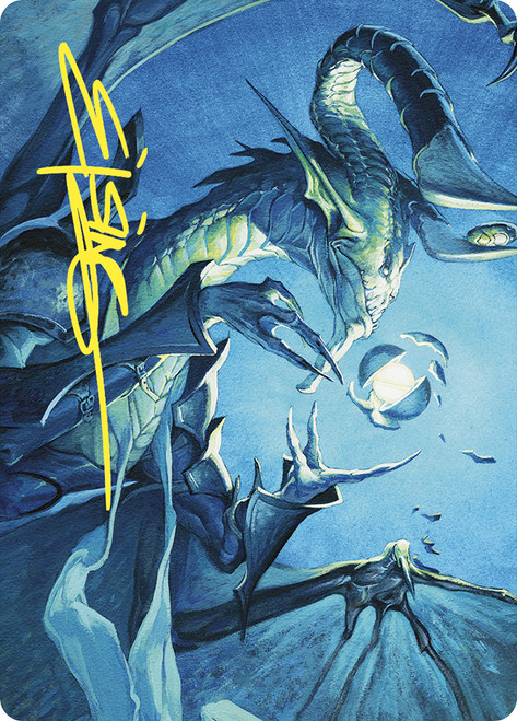 {Deep Analysis Art Card} (Signed)\nArt Series: Commander Masters - Variants\nSingle\nMagic The Gathering