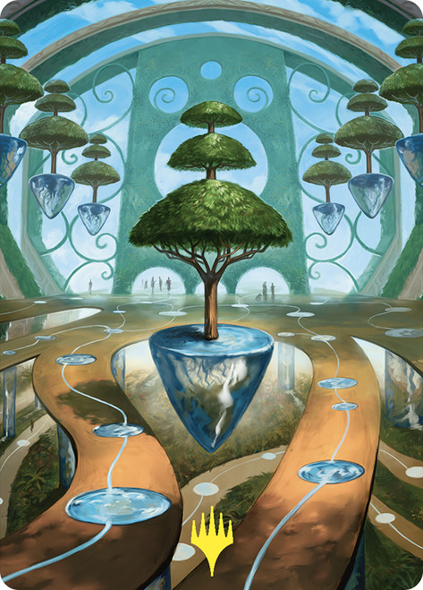 {Rejuvenating Springs Art Card} (Stamped)\nArt Series: Commander Masters - Variants\nSingle\nMagic The Gathering