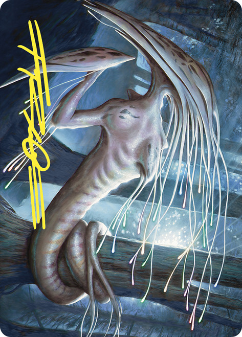 {Manaweft Sliver Art Card} (Signed)\nArt Series: Commander Masters - Variants\nSingle\nMagic The Gathering