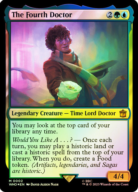 The Fourth Doctor\nDoctor Who Commander\nSingle\nMagic The Gathering