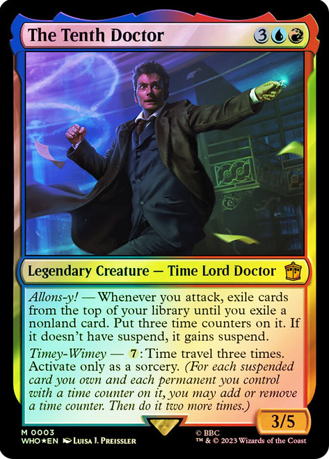The Tenth Doctor\nDoctor Who Commander\nSingle\nMagic The Gathering