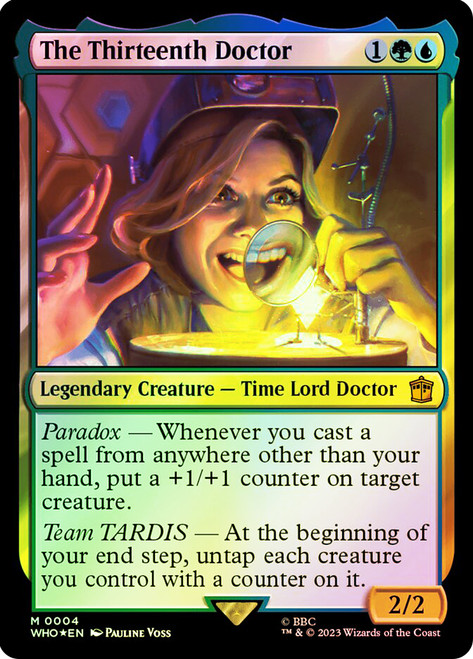 The Thirteenth Doctor\nDoctor Who Commander\nSingle\nMagic The Gathering