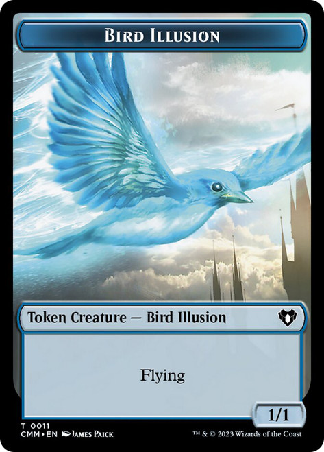 {Bird Illusion Token} // {Spirit Token} (Black/White)
Commander Masters
Single
Magic: The Gathering