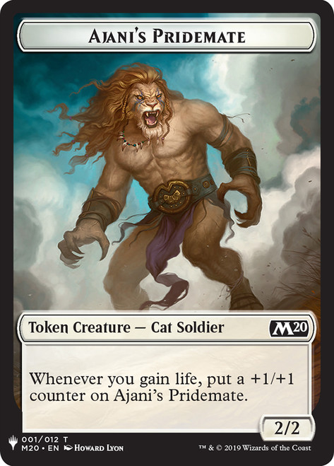 {Ajani's Pridemate Token} // {Griffin Token}
Mystery Booster / The List
Single
Magic: The Gathering