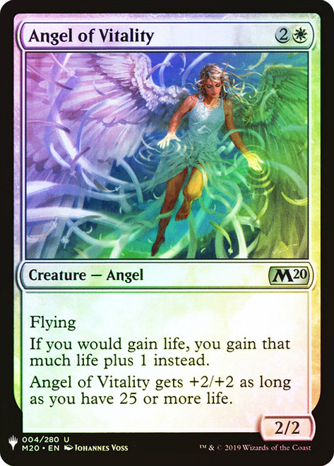 Angel of Vitality\nSecret Lair - Planeswalker Symbol\nSingle\nMagic The Gathering