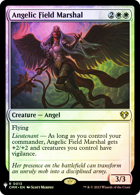 Angelic Field Marshal\nSecret Lair - Planeswalker Symbol\nSingle\nMagic The Gathering