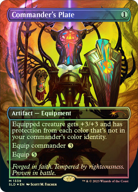 Commander's Plate (#1339)
Secret Lair Drop
Single
Magic: The Gathering