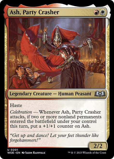 Ash, Party Crasher\nWilds of Eldraine\nSingle\nMagic The Gathering