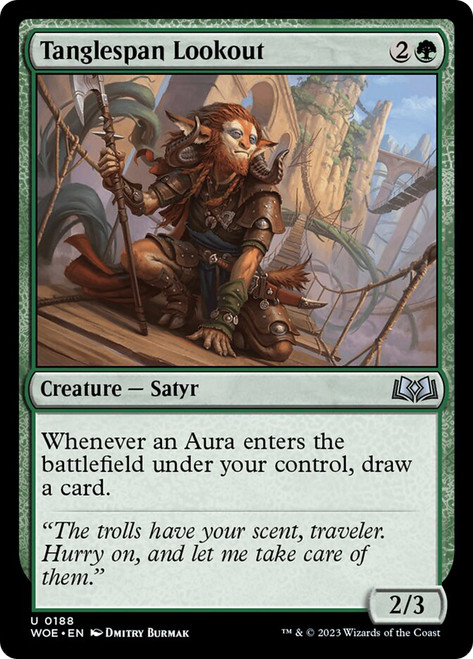 Tanglespan Lookout\nWilds of Eldraine\nSingle\nMagic The Gathering