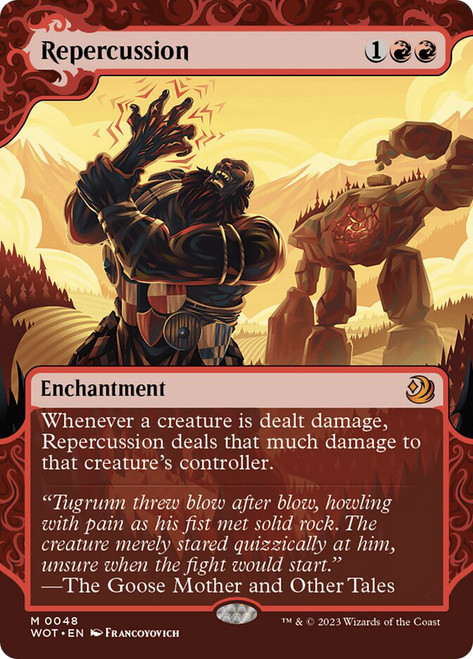 Repercussion (#048)\nEnchanting Tales\nSingle\nMagic The Gathering