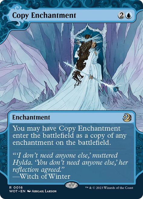 Copy Enchantment (#016)\nEnchanting Tales\nSingle\nMagic The Gathering