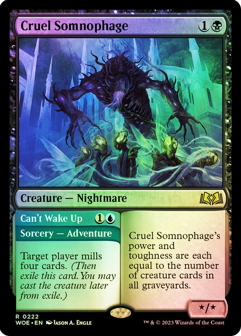Cruel Somnophage // Can't Wake Up | Wilds of Eldraine | Star City