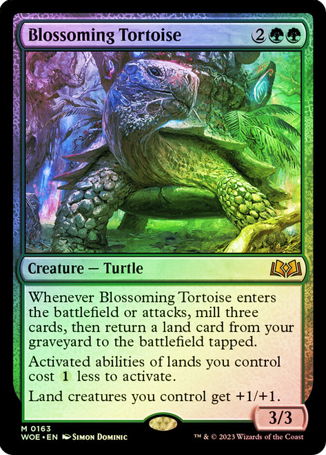 Blossoming Tortoise | Wilds of Eldraine | Star City Games