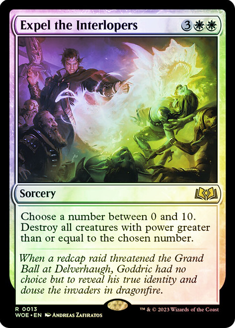 Expel the Interlopers\nWilds of Eldraine\nSingle\nMagic The Gathering