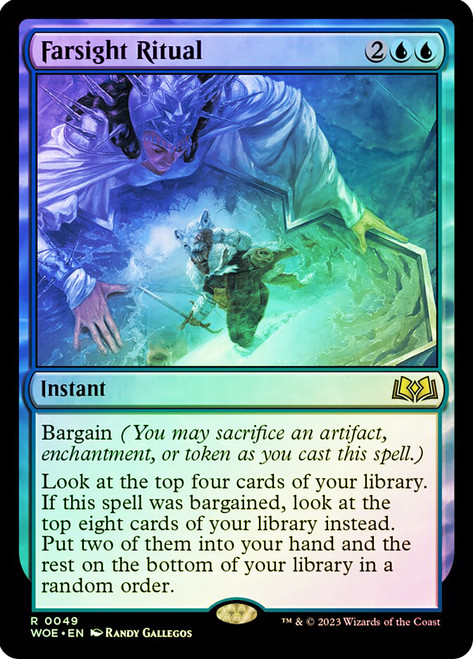 Farsight Ritual\nWilds of Eldraine\nSingle\nMagic The Gathering