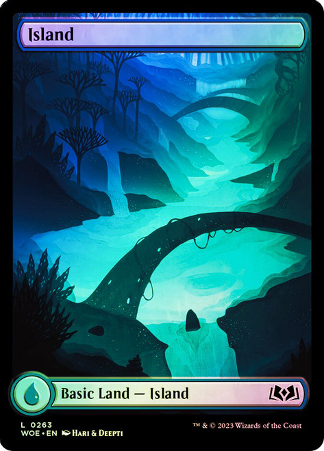 MTG SLD Island 島 1400 foil PSA10 Island (Secret Lair