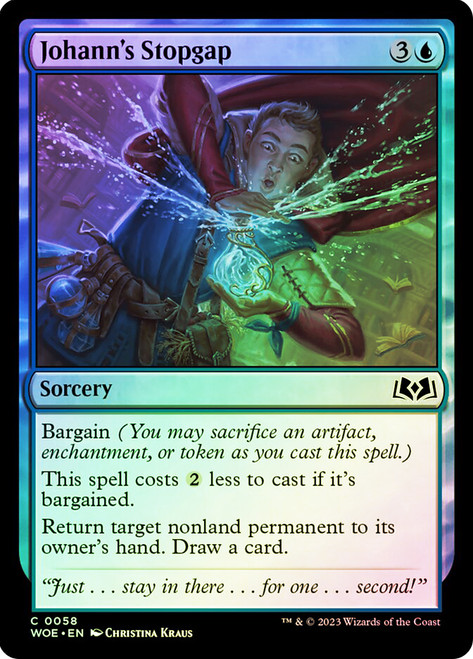 Johann's Stopgap\nWilds of Eldraine\nSingle\nMagic The Gathering
