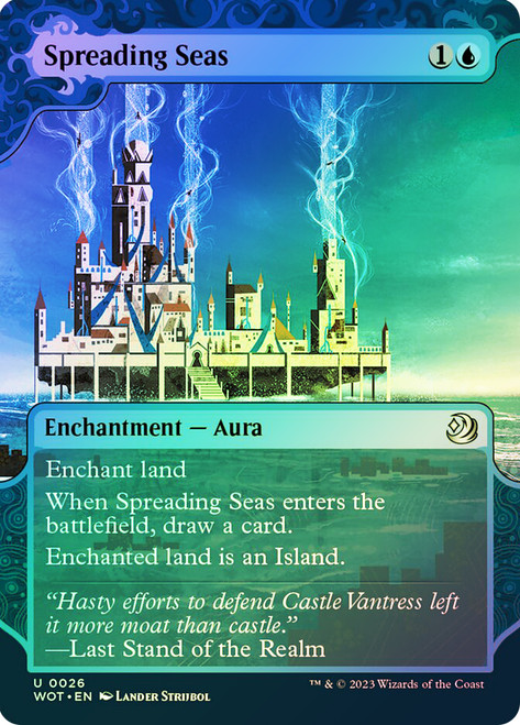 Spreading Seas (#026)\nEnchanting Tales\nSingle\nMagic The Gathering
