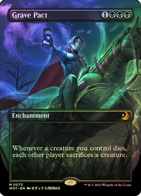 Grave Pact (#073) (Borderless)\nEnchanting Tales\nSingle\nMagic The Gathering