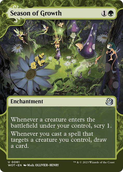 Season of Growth (#061)\nEnchanting Tales\nSingle\nMagic The Gathering