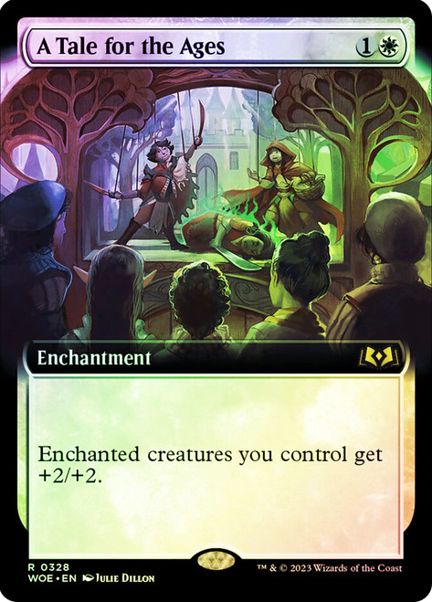 A Tale for the Ages (Extended Art)\nWilds of Eldraine - Variants\nSingle\nMagic The Gathering
