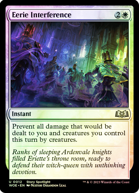 Eerie Interference\nWilds of Eldraine\nSingle\nMagic The Gathering