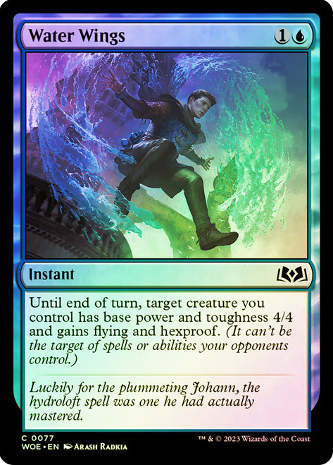 Water Wings\nWilds of Eldraine\nSingle\nMagic The Gathering