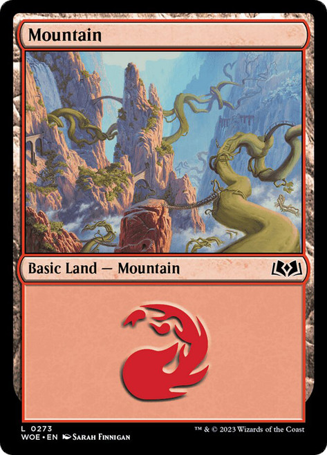 Mountain (#273)\nWilds of Eldraine\nSingle\nMagic The Gathering