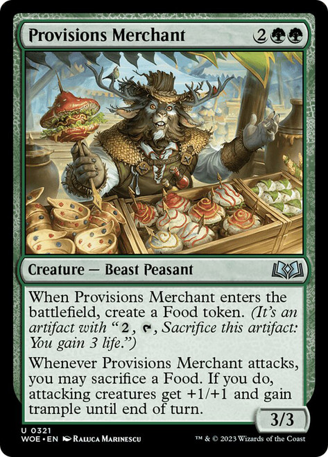 Provisions Merchant\nWilds of Eldraine\nSingle\nMagic The Gathering