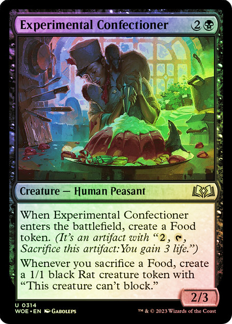 Experimental Confectioner\nWilds of Eldraine\nSingle\nMagic The Gathering