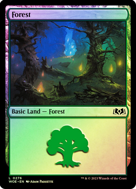 Forest (#276)\nWilds of Eldraine\nSingle\nMagic The Gathering