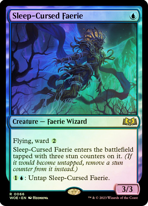 Sleep-Cursed Faerie\nWilds of Eldraine\nSingle\nMagic The Gathering