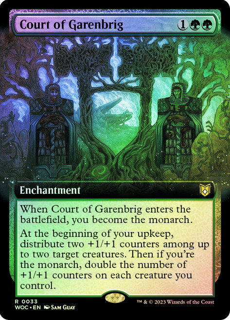 Court of Garenbrig (Extended Art) | Wilds of Eldraine Commander