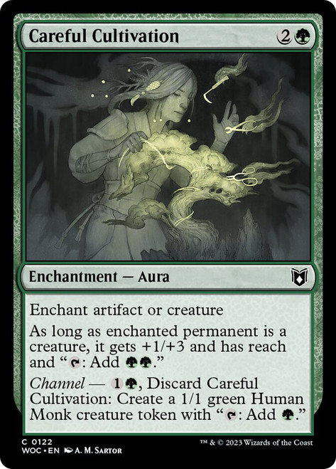 Careful Cultivation\nWilds of Eldraine Commander\nSingle\nMagic The Gathering