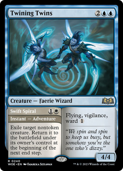 Twining Twins // Swift Spiral | Wilds of Eldraine | Star City Games