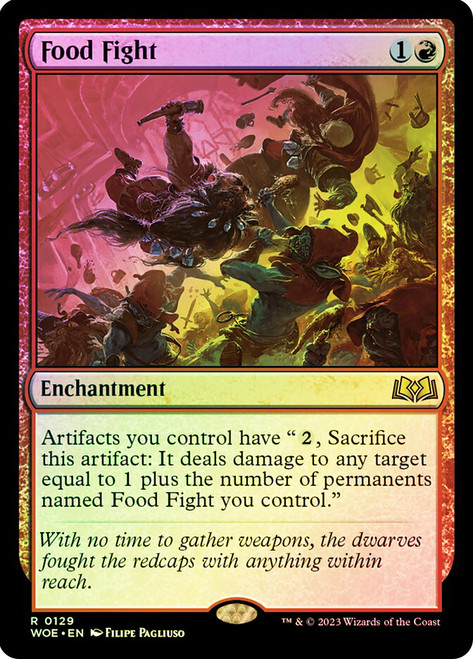 Food Fight\nWilds of Eldraine\nSingle\nMagic The Gathering