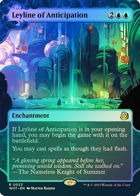 Leyline of Anticipation (#023)\nEnchanting Tales\nSingle\nMagic The Gathering