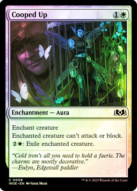 Cooped Up\nWilds of Eldraine\nSingle\nMagic The Gathering