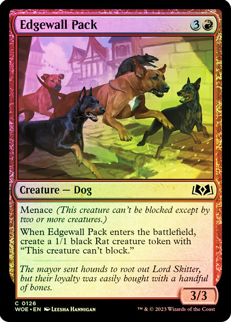 Edgewall Pack\nWilds of Eldraine\nSingle\nMagic The Gathering
