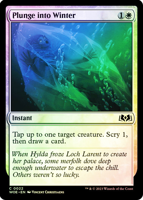Plunge into Winter\nWilds of Eldraine\nSingle\nMagic The Gathering