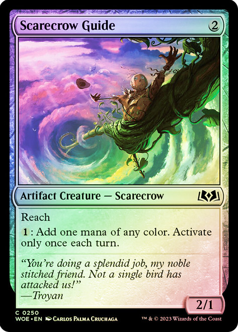 Scarecrow Guide\nWilds of Eldraine\nSingle\nMagic The Gathering