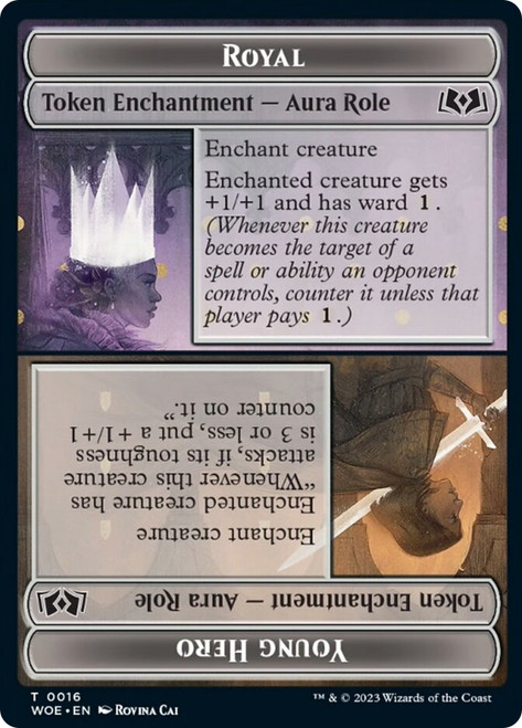 {Royal / Young Hero Role}\nWilds of Eldraine\nSingle\nMagic The Gathering