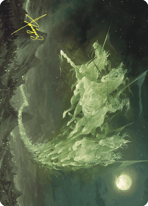 {Moonshaker Cavalry Art Card} (Signed)\nArt Series: Wilds of Eldraine - Variants\nSingle\nMagic The Gathering