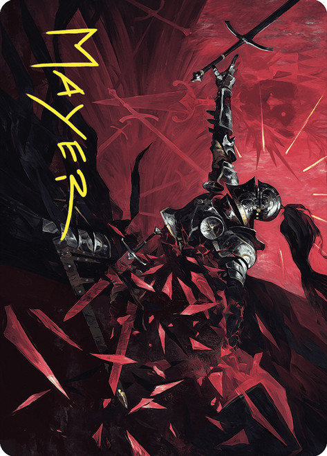 {Shatter the Oath Art Card} (Signed)\nArt Series: Wilds of Eldraine - Variants\nSingle\nMagic The Gathering