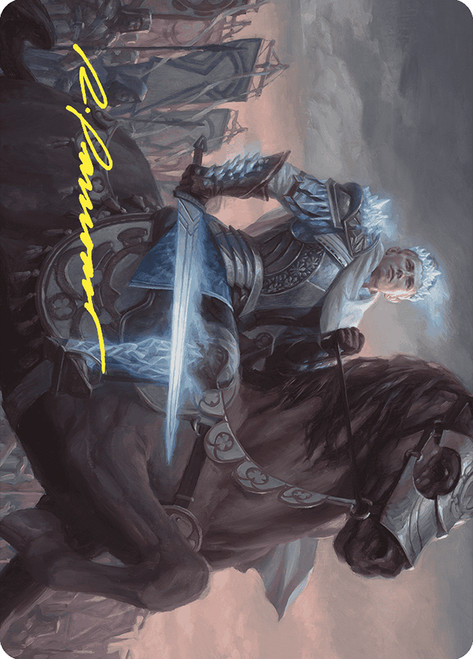 {Will, Scion of Peace Art Card} (Signed)\nArt Series: Wilds of Eldraine - Variants\nSingle\nMagic The Gathering