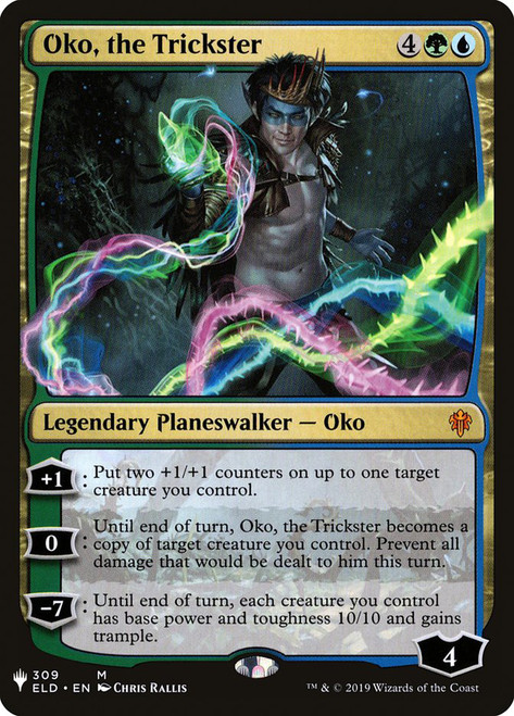 Oko, the Trickster\nPlaneswalker Symbol Reprints\nSingle\nMagic The Gathering