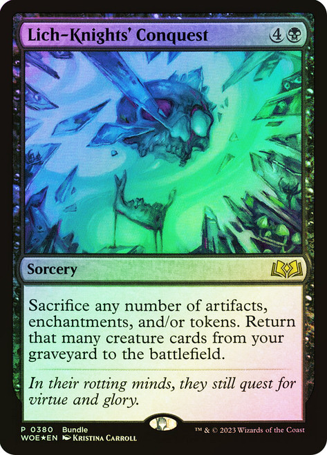 Lich-Knights' Conquest (Bundle)\nPromo: General\nSingle\nMagic The Gathering