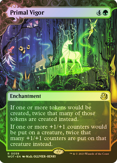 Primal Vigor (#059)\nEnchanting Tales\nSingle\nMagic The Gathering