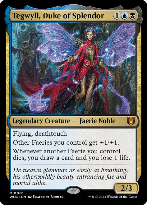 mtg tegwyll commander deck Tegwyll, Duke of Splendor | Wilds of Eldraine Commander